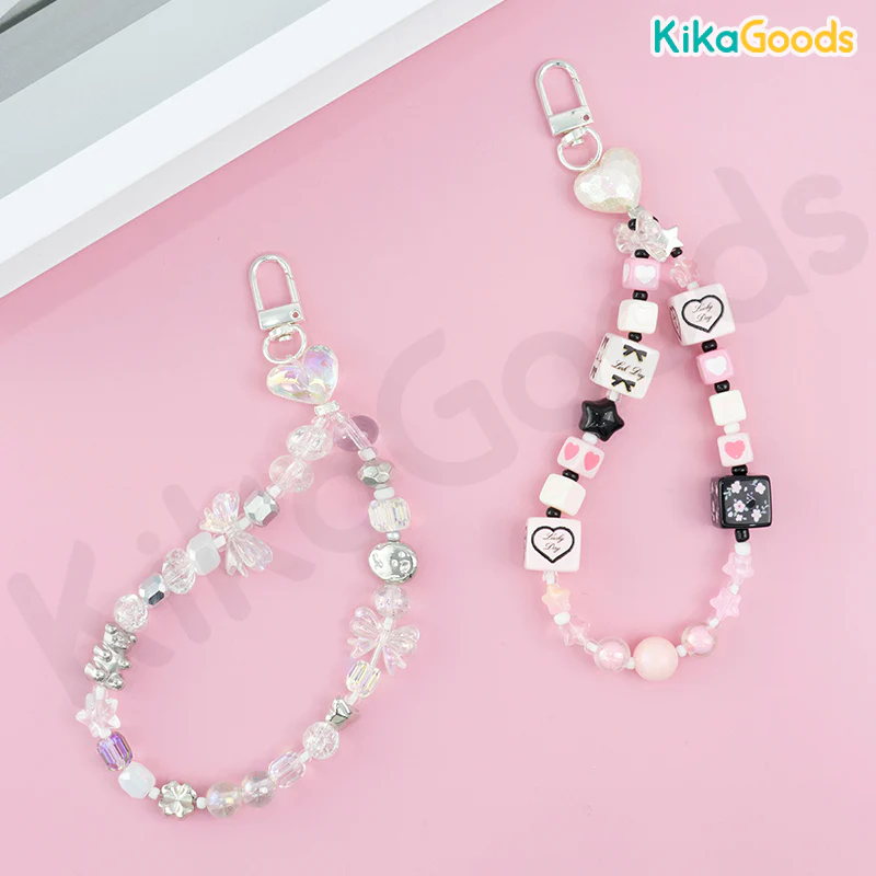 KikaGoods Handmade DIY Beaded Phone Charm - Image 6