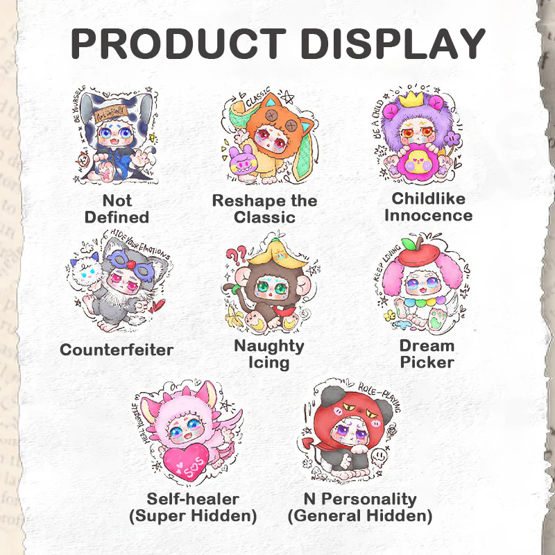Kimmon Regain Myself Series Plush Blind Box - Image 2