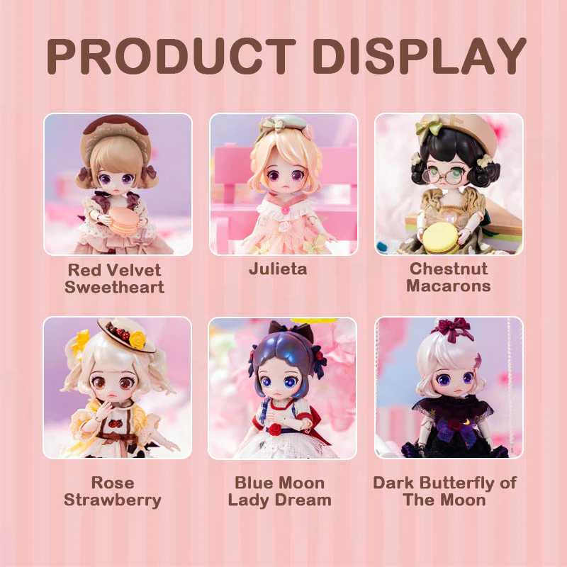 Kokoya The Song of Flowers and Dreams Series Action Figure BJD Blind Box - Image 2