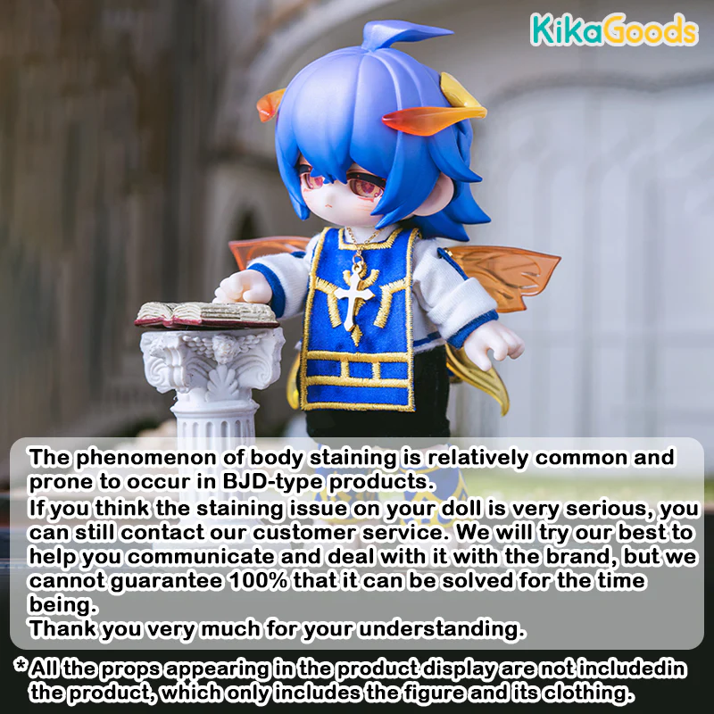 Kukaka Insect Cafe Series Prayer & Judge Limited BJD Action Figure - Image 15