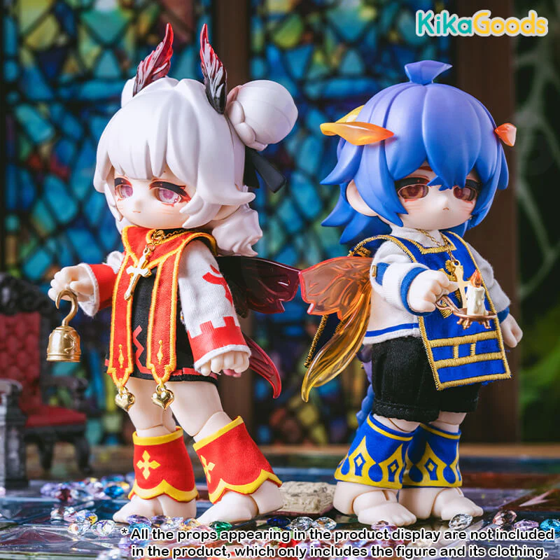 Kukaka Insect Cafe Series Prayer & Judge Limited BJD Action Figure - Image 16