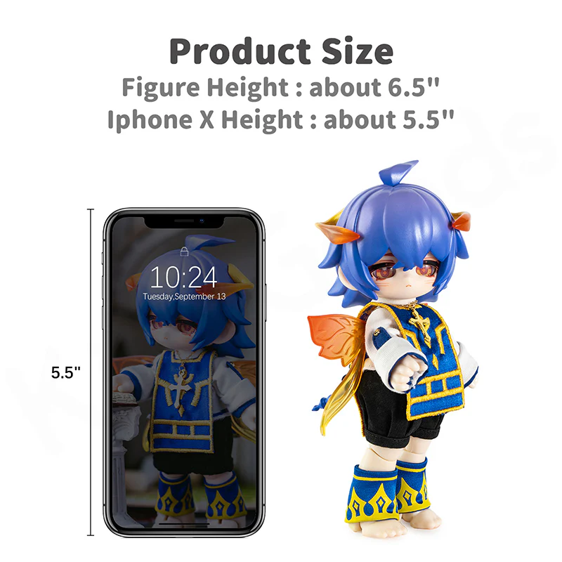 Kukaka Insect Cafe Series Prayer & Judge Limited BJD Action Figure - Image 33