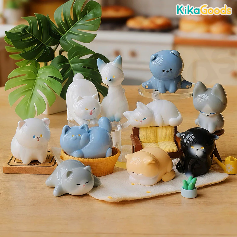 Large Cute Bean Cat Series Blind Bag - Image 7