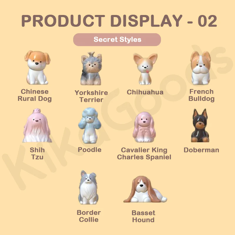 Large Cute Bean Dog Series 2 Blind Bag - Image 3