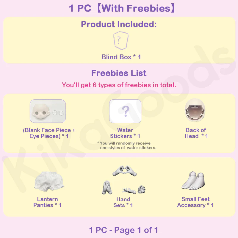Light & Shadow Series 1/8 Action Figure BJD Blind Box【Shipped in May./Jun. 2026】 - Image 24