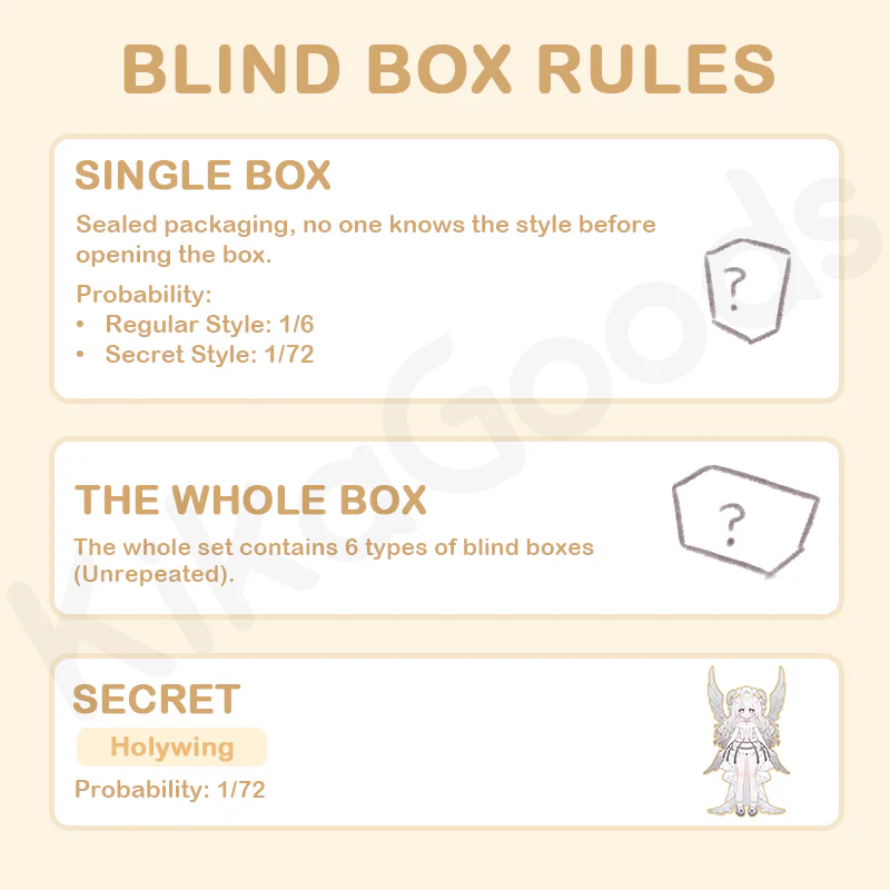 Light & Shadow Series 1/8 Action Figure BJD Blind Box【Shipped in May./Jun. 2026】 - Image 3