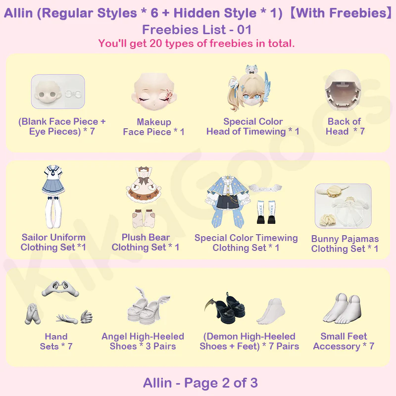 Light & Shadow Series 1/8 Action Figure BJD Blind Box【Shipped in May./Jun. 2026】 - Image 30