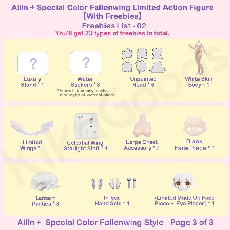 Light & Shadow Series 1/8 Action Figure BJD Blind Box【Shipped in May./Jun. 2026】 - Image 34
