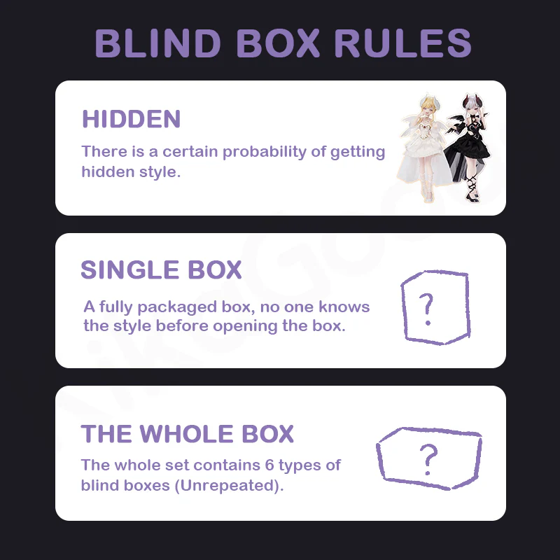 Light Nightmare Twins Series MJD Action Figure Blind Box - Image 3
