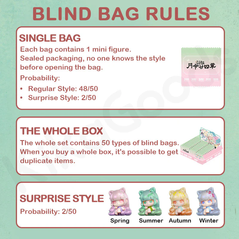 Liita The 24 Solar Terms Mili Series Blind Bag - Image 3