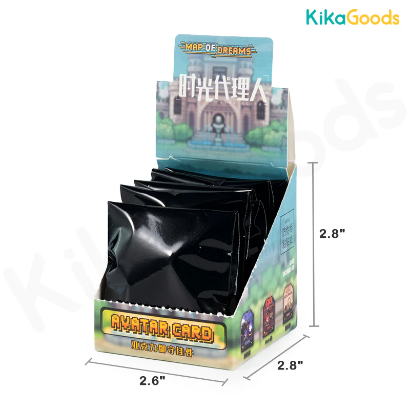 Link Click M.O.D Map of Dreams Series Acrylic Omamori Charm Blind Box - Image 15