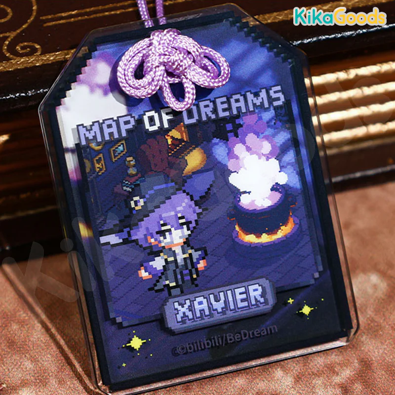 Link Click M.O.D Map of Dreams Series Acrylic Omamori Charm Blind Box - Image 4