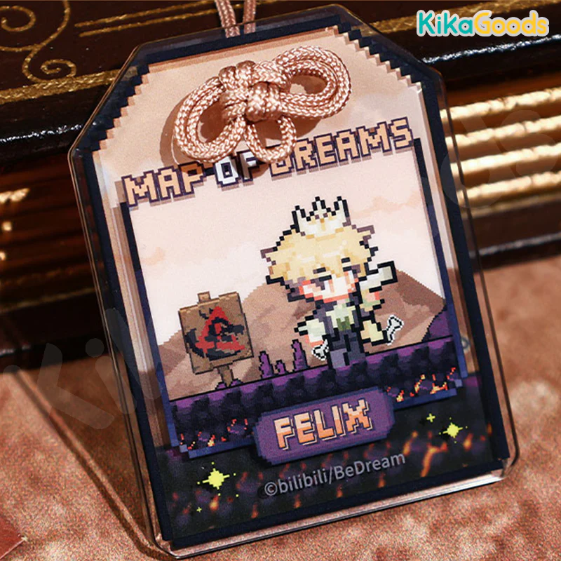 Link Click M.O.D Map of Dreams Series Acrylic Omamori Charm Blind Box - Image 7