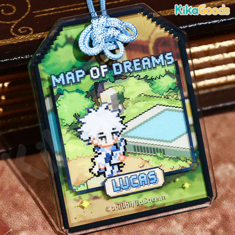 Link Click M.O.D Map of Dreams Series Acrylic Omamori Charm Blind Box - Image 8