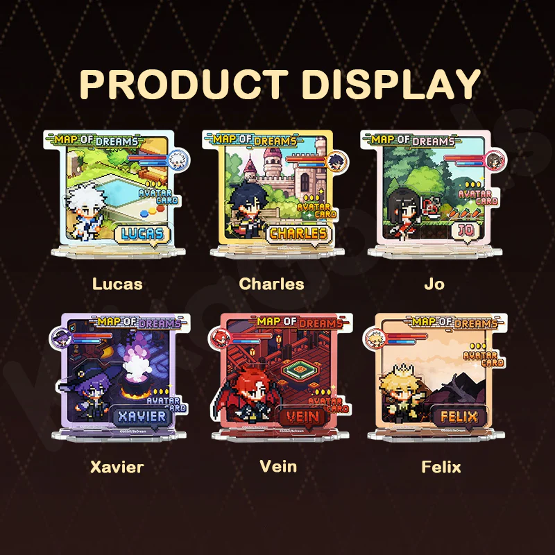 Link Click M.O.D Map of Dreams Series Acrylic Scene Stand Blind Box - Image 2