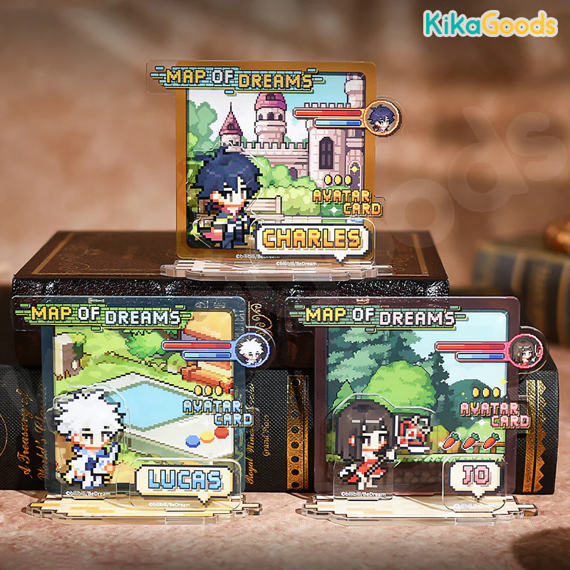 Link Click M.O.D Map of Dreams Series Acrylic Scene Stand Blind Box - Image 4