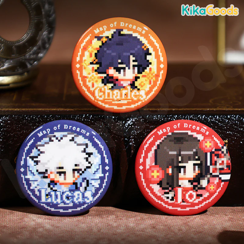 Link Click M.O.D Map of Dreams Series Mini Tinplate Badge Blind Box - Image 5