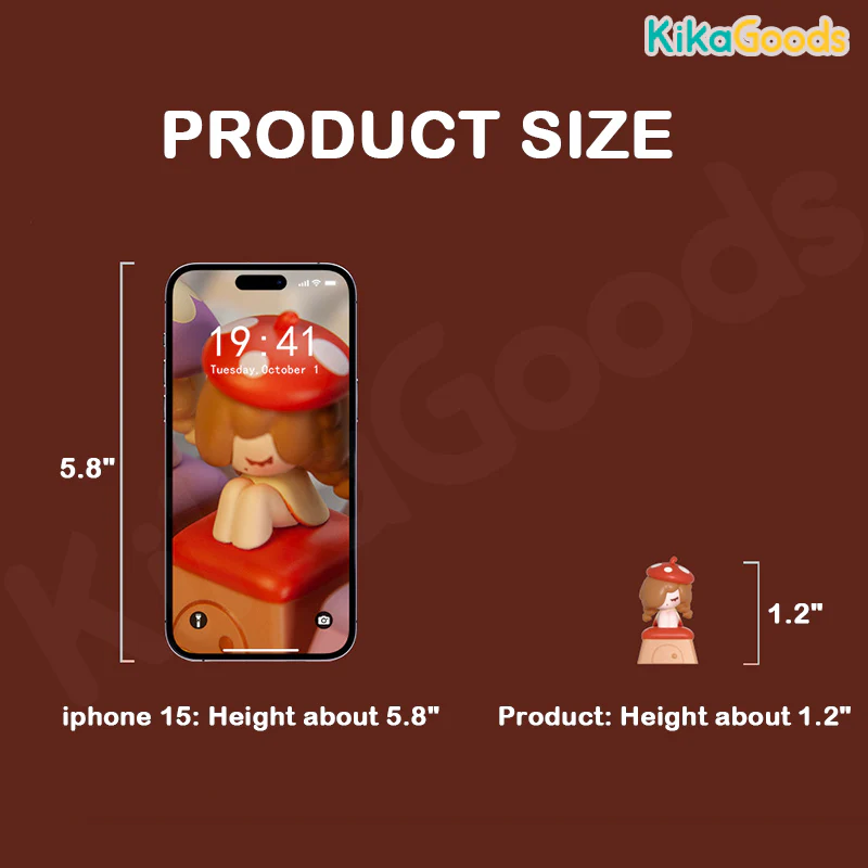 Little Mushroom Girl & Little Mushroom Keycap Series Blind Box - Image 6