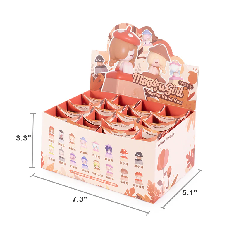 Little Mushroom Girl & Little Mushroom Keycap Series Blind Box - Image 9