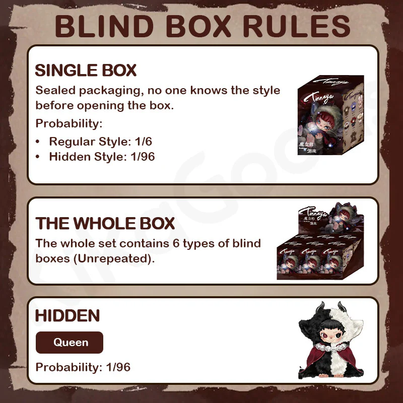 Little Witch Tinnaya Witch's Game Series Plush Blind Box - Image 3
