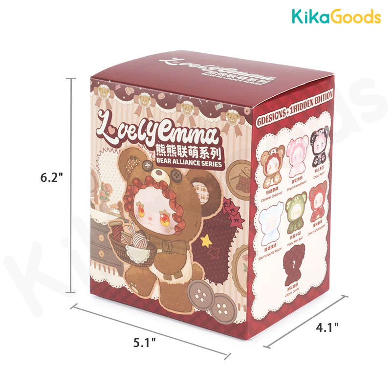 Lovely Emma Bear Alliance Series Plush Blind Box - Image 15