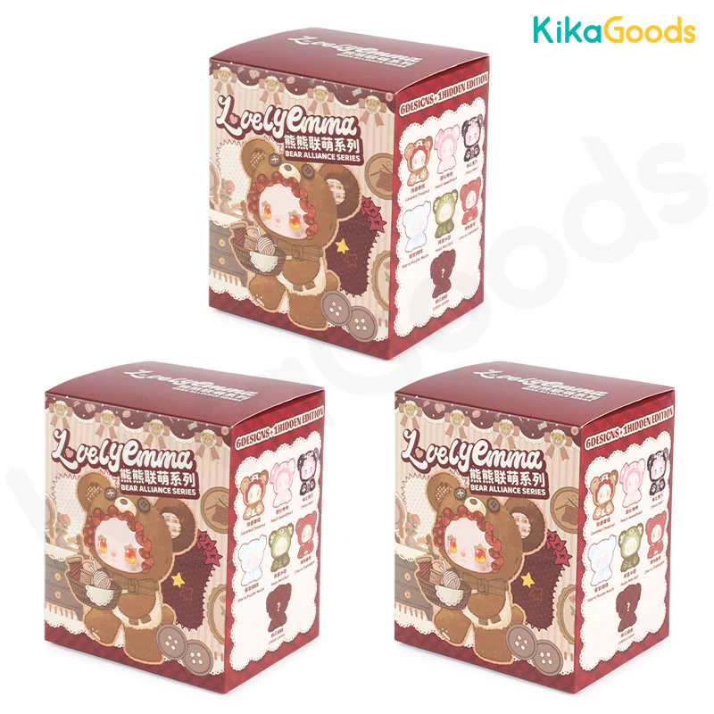 Lovely Emma Bear Alliance Series Plush Blind Box - Image 16