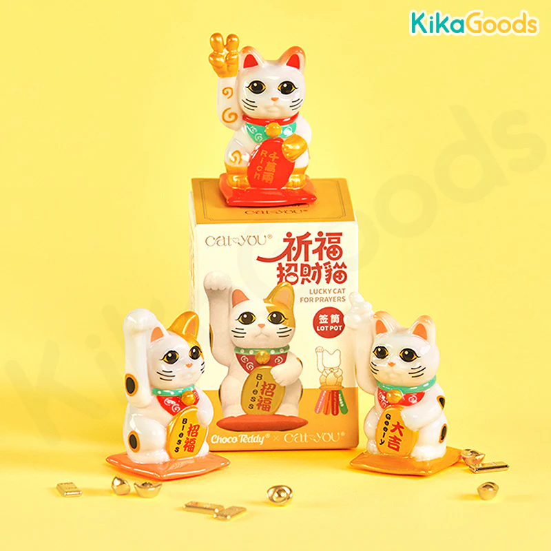 Lucky Cat Blessing Lot Pot Series Mini Blind Box - Image 4