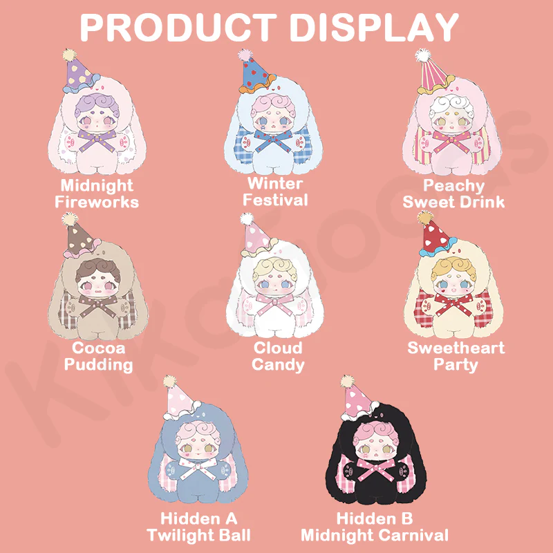 Lucky Deer Nai Sweetheart Baby Series Plush Blind Box - Image 2