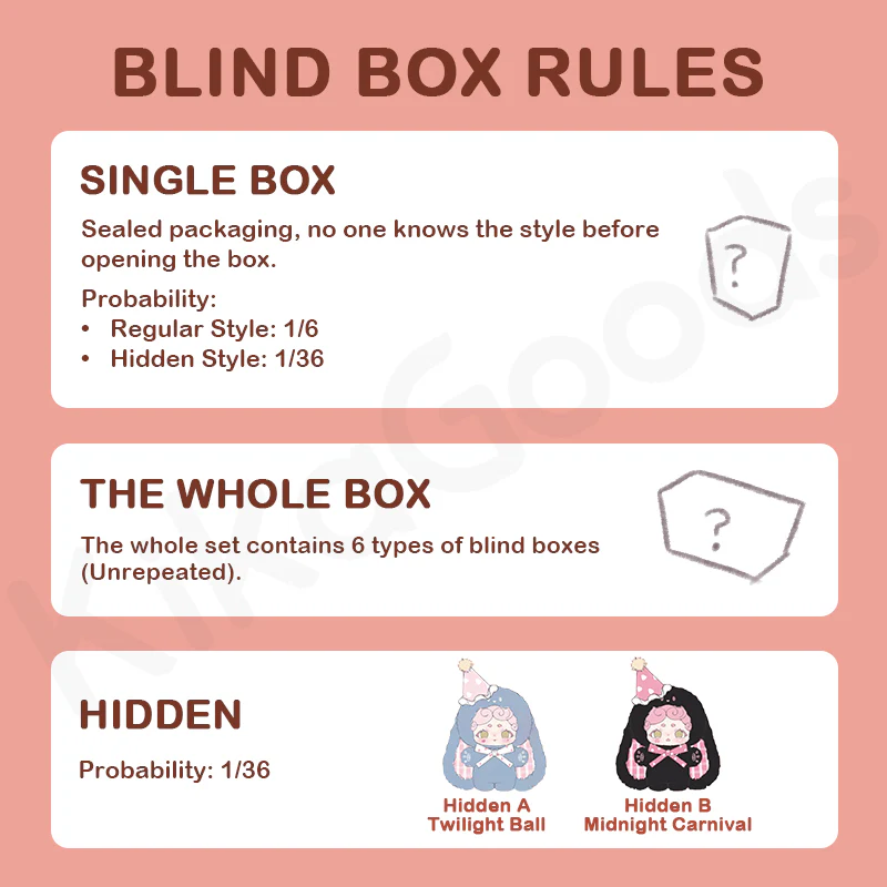 Lucky Deer Nai Sweetheart Baby Series Plush Blind Box - Image 3