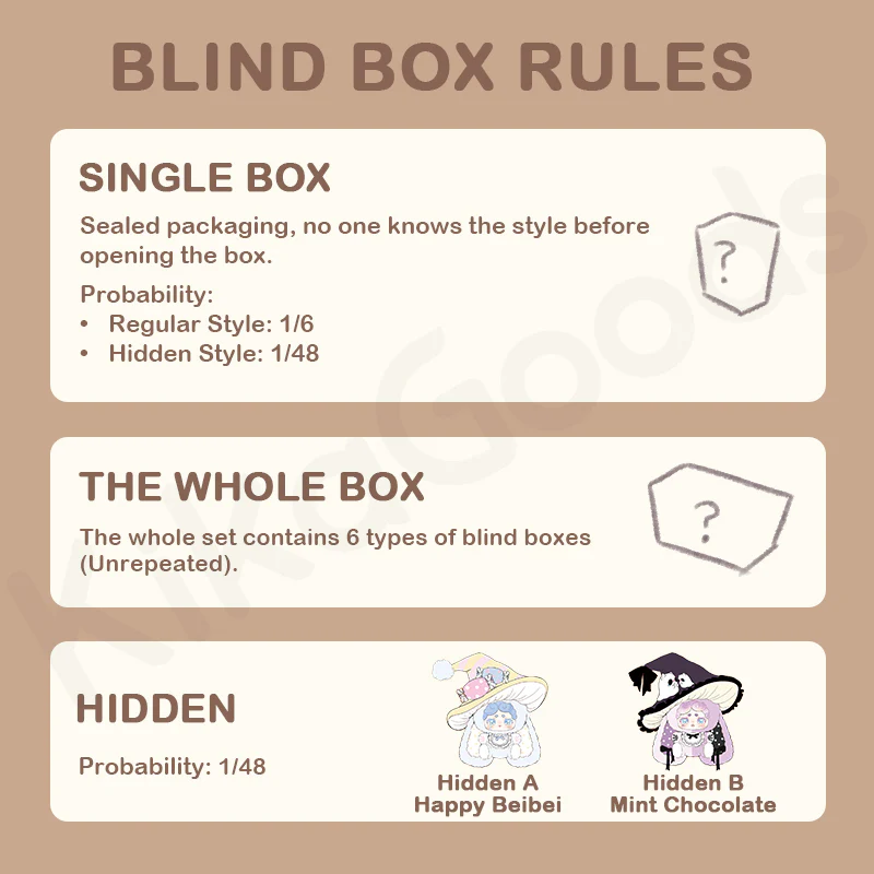 Lucky Deer Nai The Witch's Letter Series Plush Blind Box - Image 3
