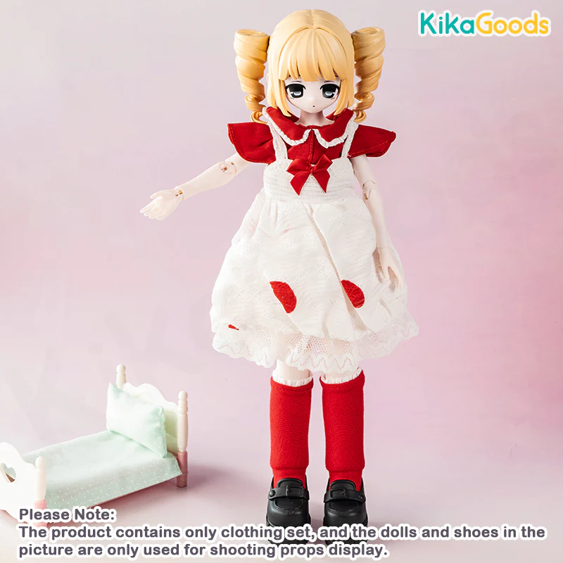 LuckyDoll Heart Princess Dress Series 1/6 Points BJD Clothing Set - Image 4