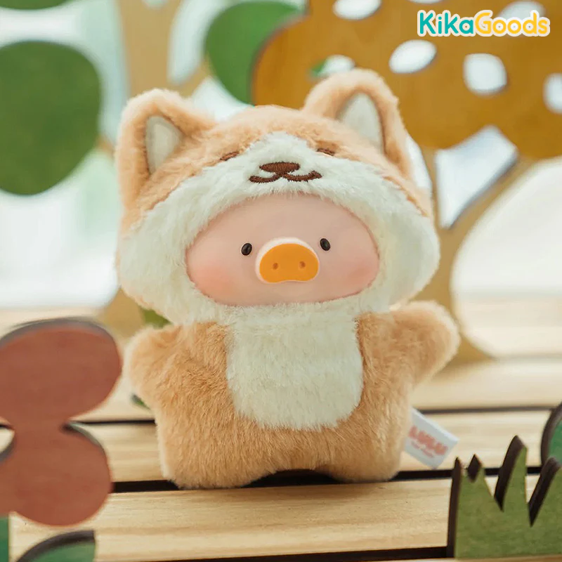 Lulu The Piggy Animal Party Puppet Show PVC Face Plush Keychain Blind Box - Image 10