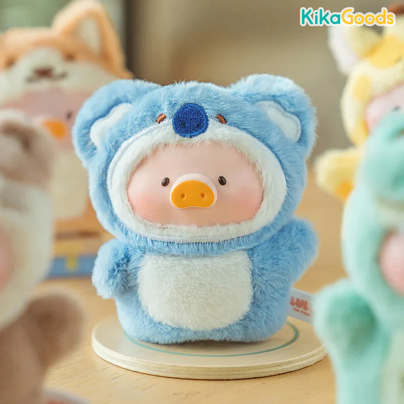 Lulu The Piggy Animal Party Puppet Show PVC Face Plush Keychain Blind Box - Image 12