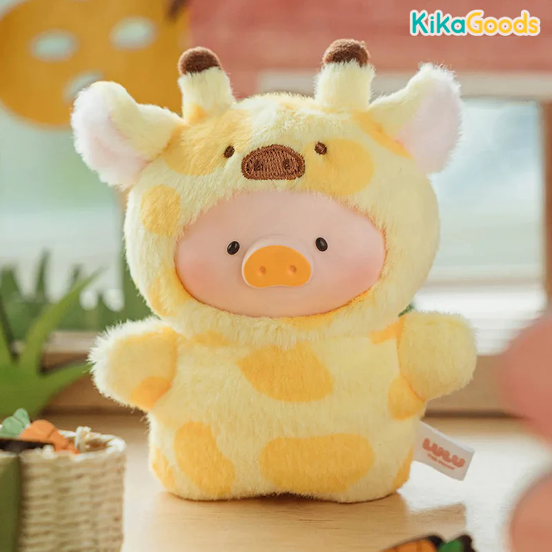 Lulu The Piggy Animal Party Puppet Show PVC Face Plush Keychain Blind Box - Image 14