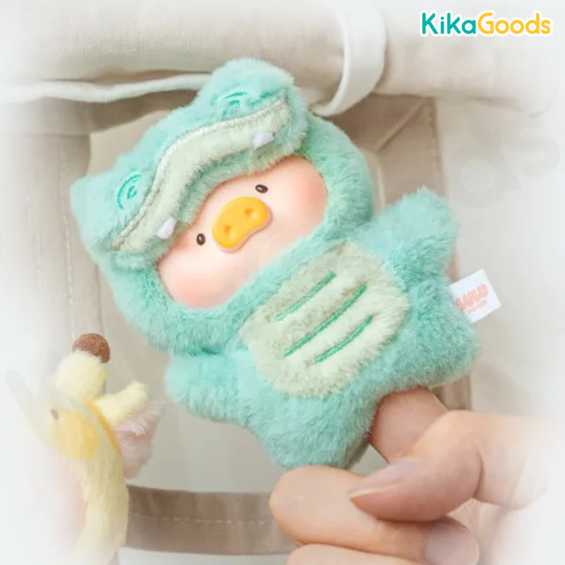 Lulu The Piggy Animal Party Puppet Show PVC Face Plush Keychain Blind Box - Image 18