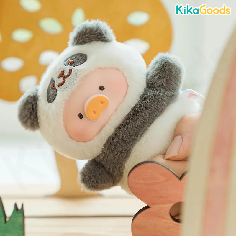 Lulu The Piggy Animal Party Puppet Show PVC Face Plush Keychain Blind Box - Image 9