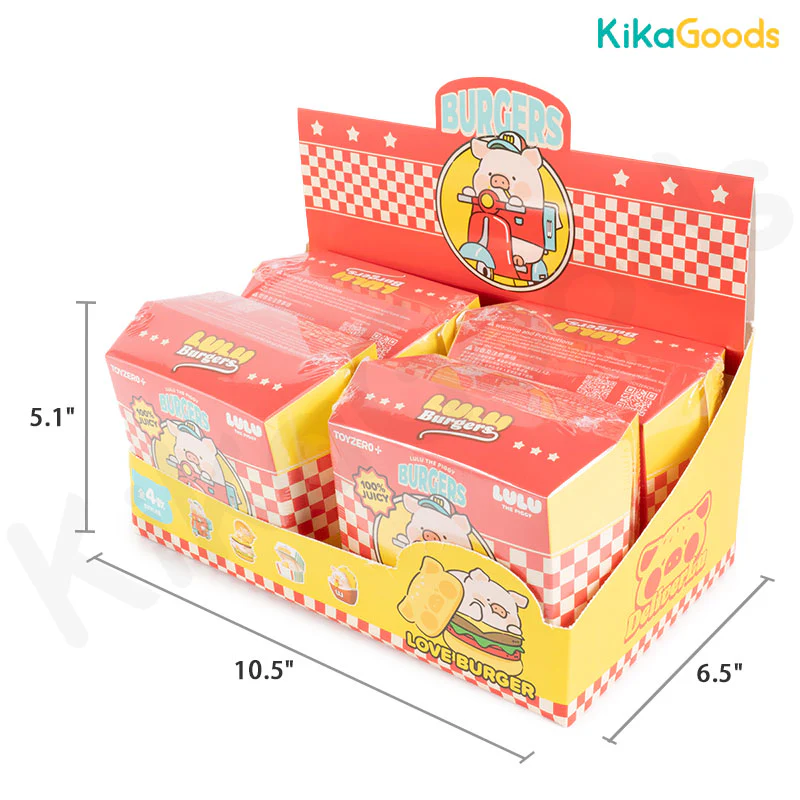 LuLu The Piggy Burger Express Movable Series Blind Box - Image 11