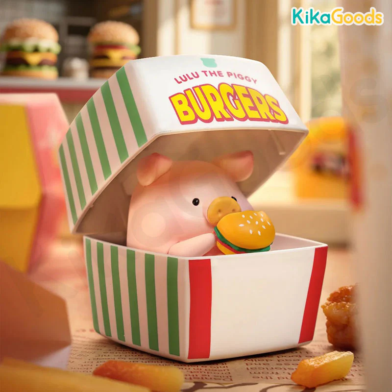 LuLu The Piggy Burger Express Movable Series Blind Box - Image 5