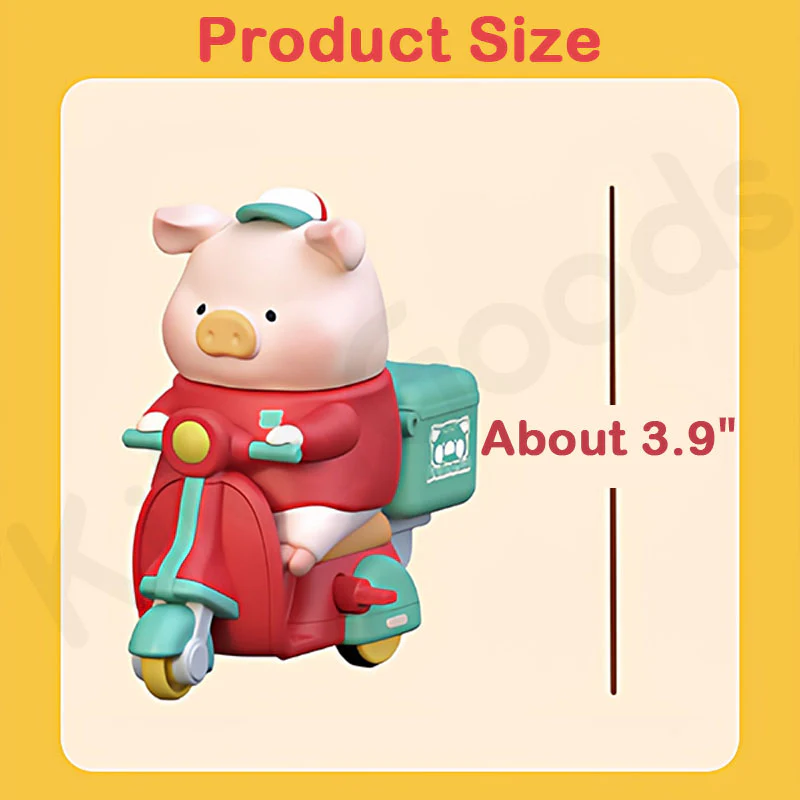 LuLu The Piggy Burger Express Movable Series Blind Box - Image 8