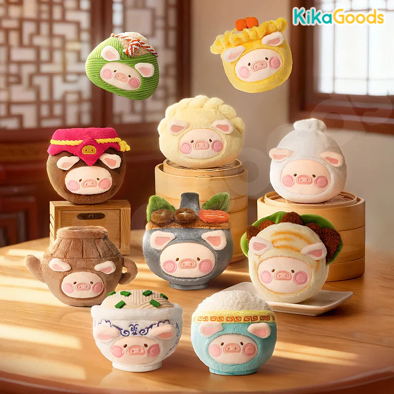 LuLu the Piggy Lu's Table Food Hunter Series Plush Keychain Blind Box - Image 16
