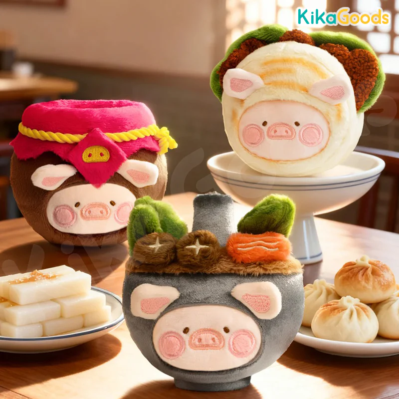 LuLu the Piggy Lu's Table Food Hunter Series Plush Keychain Blind Box - Image 5