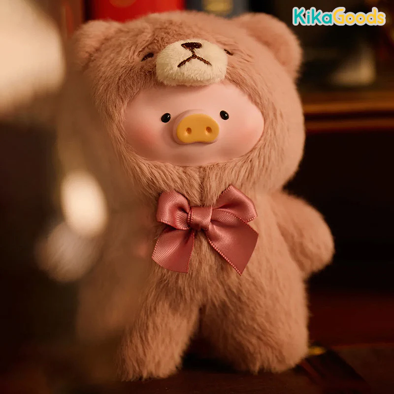 Lulu The Piggy Vintage Teddy Shop Vinyl Face Plush Pendant Blind Box - Image 13