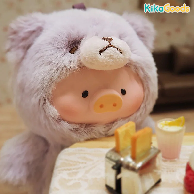Lulu The Piggy Vintage Teddy Shop Vinyl Face Plush Pendant Blind Box - Image 17