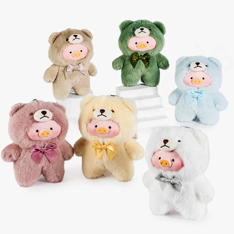 Lulu The Piggy Vintage Teddy Shop Vinyl Face Plush Pendant Blind Box - Image 21