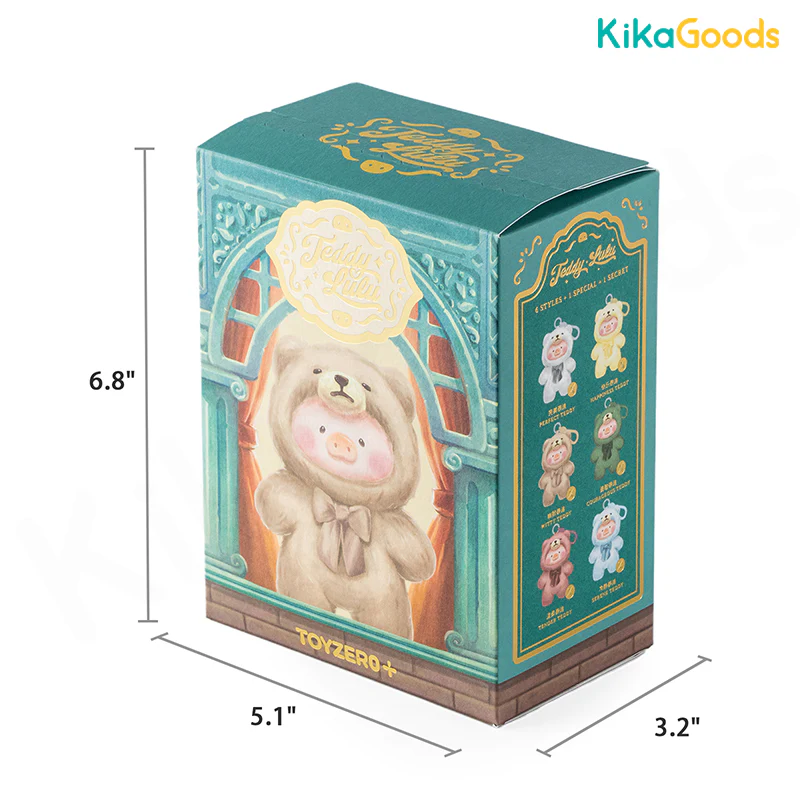 Lulu The Piggy Vintage Teddy Shop Vinyl Face Plush Pendant Blind Box - Image 23