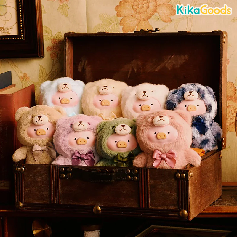 Lulu The Piggy Vintage Teddy Shop Vinyl Face Plush Pendant Blind Box - Image 7