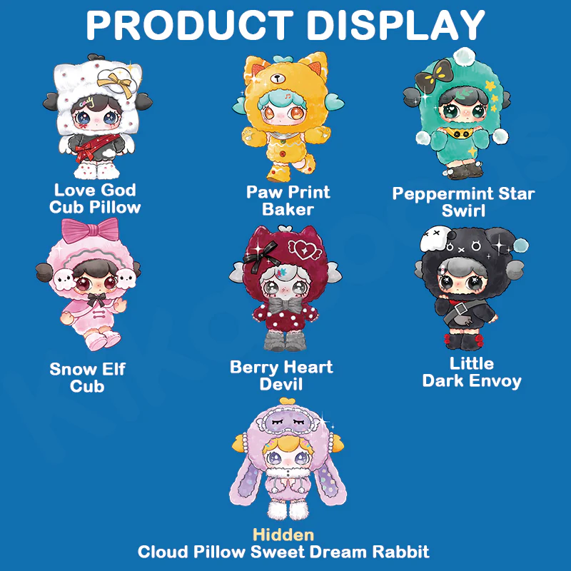 Lulumi Dangerous Sweet Star Project Series Plush Blind Box - Image 2