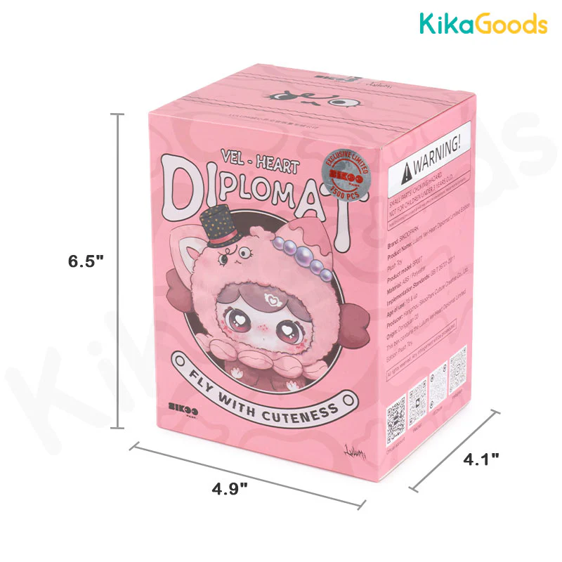 Lulumi Vel-Heart Diplomat Series Limited Plush Toy - Image 4