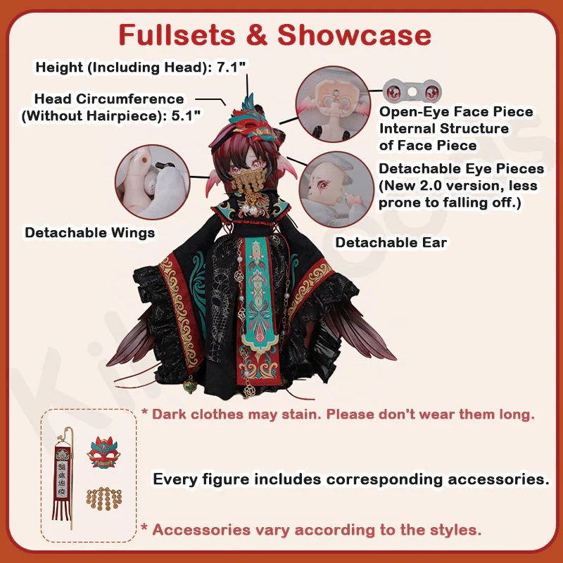 Luluya Cloud Feather Pavilion Series BJD Limited Action Figure - Image 7