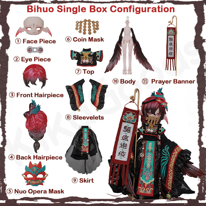 Luluya Cloud Feather Pavilion Series BJD Limited Action Figure - Image 9